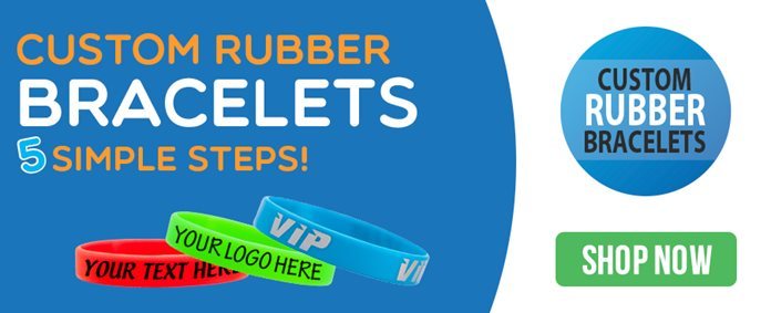 Custom Rubber Bracelets Design Your Own Bracelet