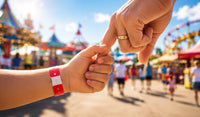 How to Use Wristbands to Make Kids Feel Safe at Family Events