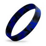 Black / Reflex Blue Swirl