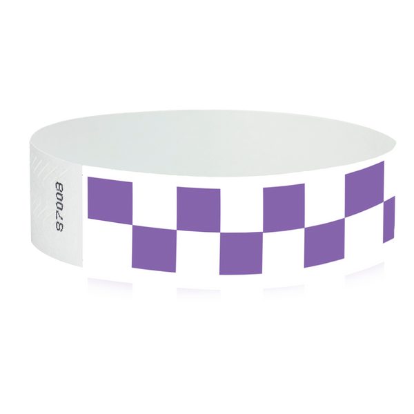 Purple Checkered