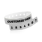 Custom 7-Tab Tear-Off Vinyl Wristbands