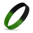Black / Green Segmented
