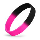 Black / Hot Pink Segmented