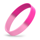 Custom Silicone Wristbands - Ink Injected