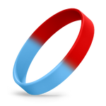 Red / Light Blue Segmented