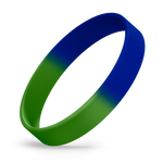 Green / Reflex Blue Segmented
