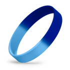 Blue / Light Blue Segmented
