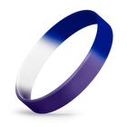 Custom Silicone Wristbands - Ink Injected