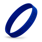 Custom Adult Silicone Wristbands - Rush Debossed