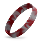 Maroon / Grey Swirl