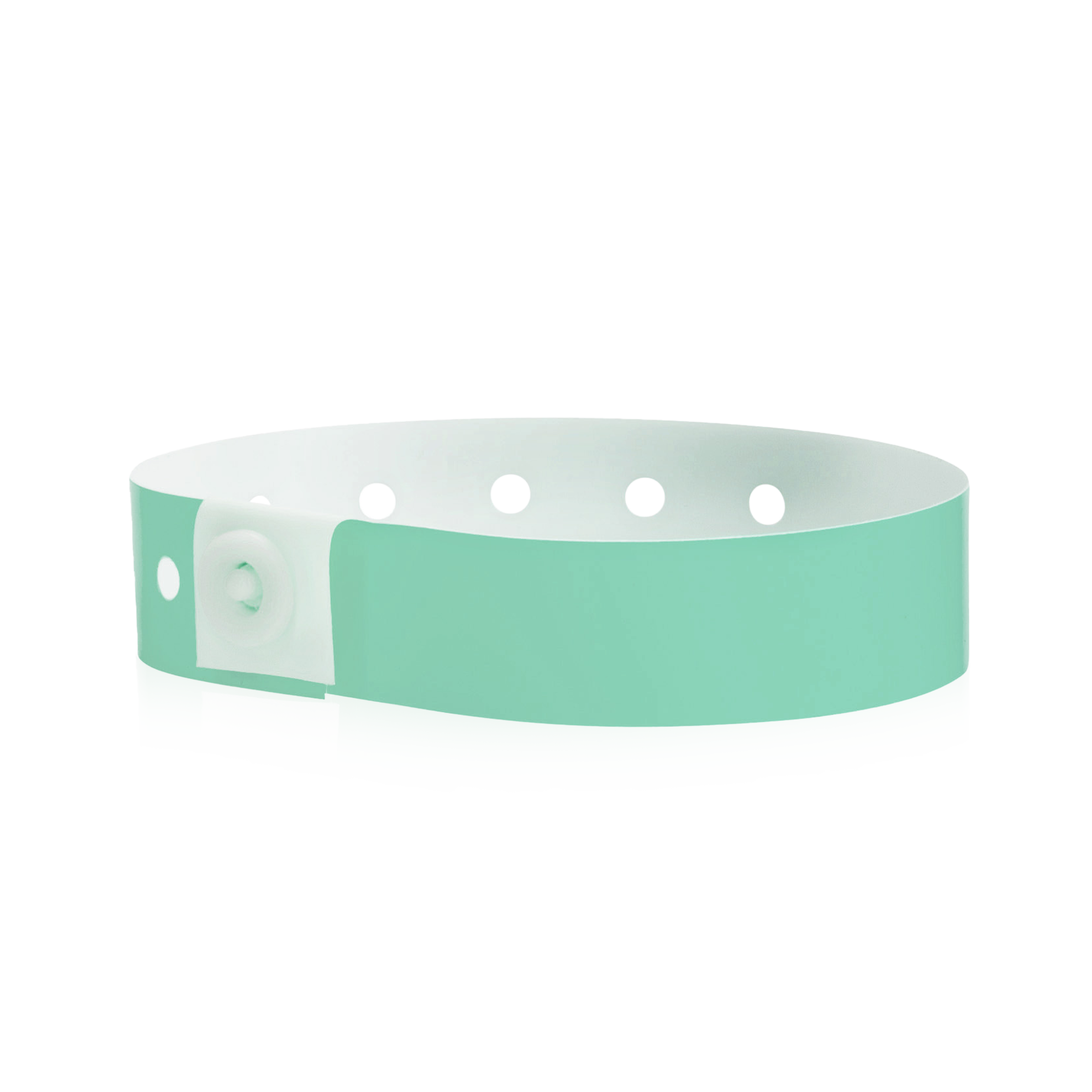 Salid Colors Solid Color Plastic Wristbands for Event Security