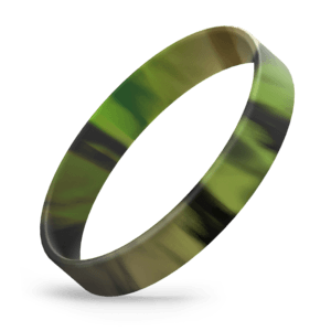 Camo Silicone Wristband