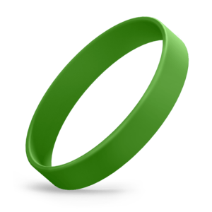 Silicone-Green.png Green Army Silicone Wristbands