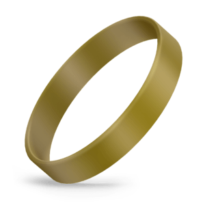 Silicone-Metallic-Gold.png Gold Army Silicone Wristbands