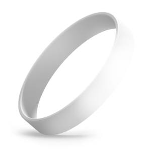 Silicone-White.png White Army Silicone Wristbands