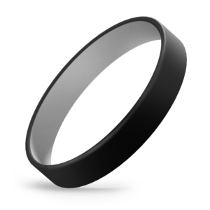 colorcoat_black_white.png Customizable Army Silicone Wristbands