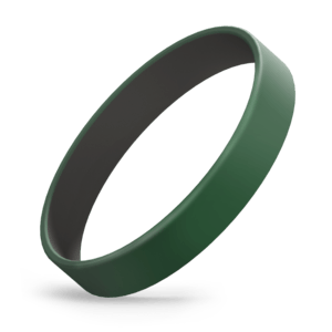 colorcoat_green_black-1.png Customizable Army Silicone Wristbands