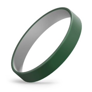 colorcoat_green_white.png Customizable Army Silicone Bracelets