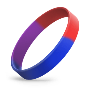 Red / Reflex Blue / Purple Segmented
