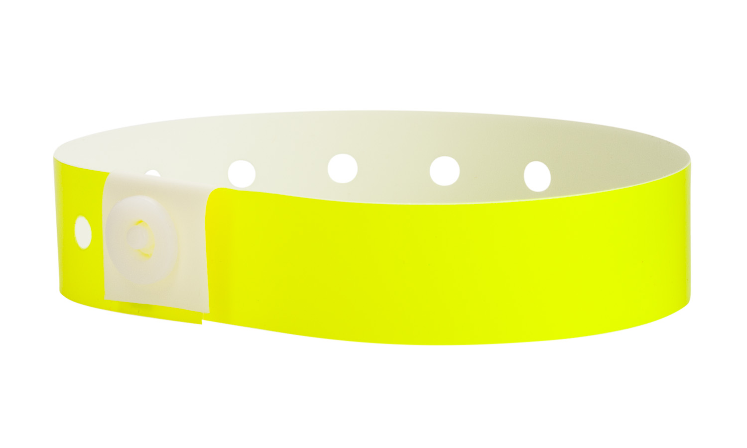 Neon Yellow Plastic Wristbands - 500ct.