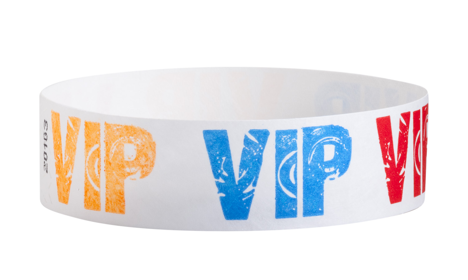 Colorful VIP Design Tyvek Wristbands