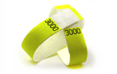 3/4" Duplicate Tyvek® Wristbands