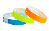 Plastic Wristbands Solids