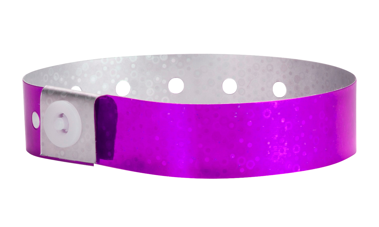 Holographic Wristbands Plastic Event Wristbands