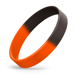 Black / Orange Segmented