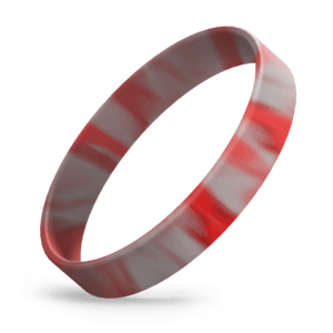Red / Grey Swirl