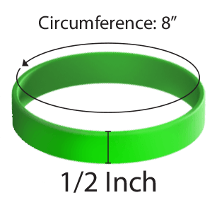 Bulk personalised silicone bracelets best promotional items