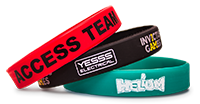 Printed Silicone Bracelets